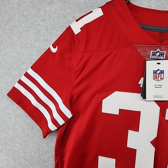 San Francisco 49ers Nike NFL Football Jersey Med Mostert 31 On Field New Stitch - Picture 6 of 15